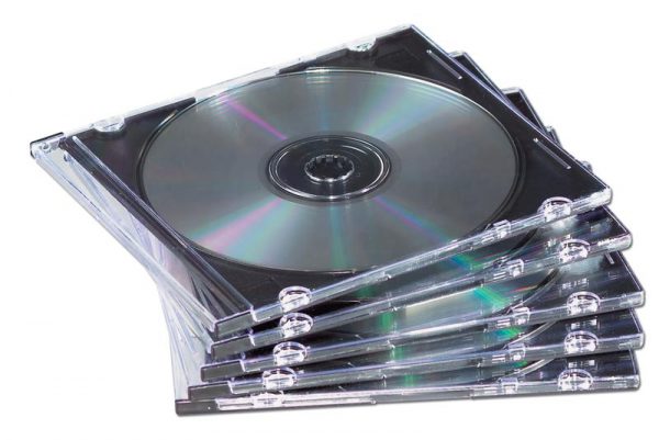 Pudełka Slimline na płyty CD/DVD Pudełka Slimline na płyty CD/DVD