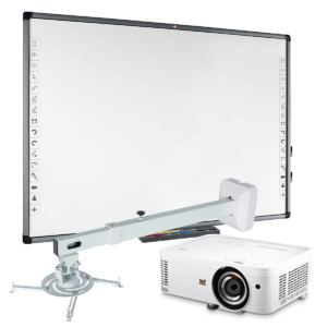 Zestaw interaktywny Avtek Panorama LED: tablica interaktywna Avtek TT-Board 90 Pro + Projektor ViewSonic LS550WH + uchwyt WallMount 1200